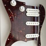 Osazený pickguard na Fender stratocaster 