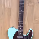 Fender American Ultra Luxe Telecaster RW Transp Surf Green