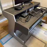 Studiov&yacute; stůl Zaor Miza 88 Flex Weng&eacute; Grey