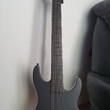 Nehraná barytonová 7strunka ESP LTD M-7HT Black Metal