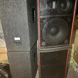 4x Profi PA reproboxy 15" (Selenium 400W RMS)