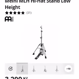 Hihat Meinl MLH