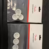 Čepičky knoby potenciometrů Fender - b&iacute;lo zlat&aacute;
