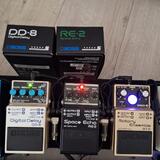 BOSS DD-8, RE-2 - delay + echo