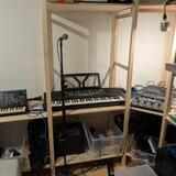 Studiový nábytek - Police dřevěné IVAR IKEA