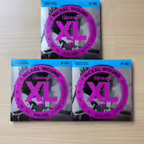 3x D'Addario EXL120 9-42 struny pro elektrickou kytaru