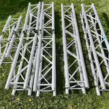 Př&iacute;hradov&eacute; nosn&iacute;ky, MILOS M290 Quatro Truss set 9m + spojky 