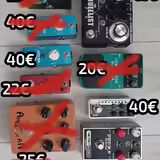 Pred&aacute;m gitarov&eacute; efekty