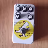 Skateboarding bear metal distortion - Ninevolt pedals 