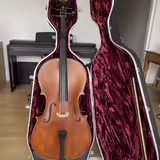 Violoncello Leonardo + Hiscox hard case