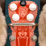 Orange Fur Coat Fuzz, 100% stav
