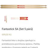 Paličky Fantastic Hickor 5A (balení po 5 párech)
