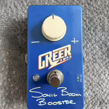 Greer amps Sonic Boom Booster