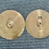  Paiste 2002 hi hat 14" black label. Rok 1974.