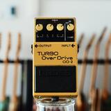 Boss OD-2 Turbo Overdrive (1989 Taiwan Black Label)
