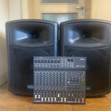 Mixpult Yamaha + aktivní reprobedny Kaifat,