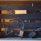 Pedalboard s kufrem, zdojem a záložním adaptérem