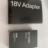 Nabíjecí adaptér 18volt MXR ECB009G1 a DC kablíky 10kusů