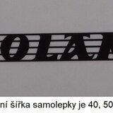 Samolepka nápis Jolana a Jolana KRNOV
