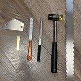 Sada nářadí na fretwork (výměna/vyrovnání pražců)