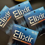 Sada 4× struny Elixir Electric 10–52 Light/Heavy (Nanoweb)