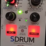 Digitech SDRUM Strummable Drums Stompbox
