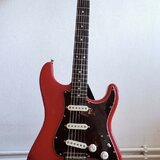 Custom Stratocaster Hardtail Reverse Dakota Red