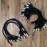 XLR Patch kabely 30 cm / 50 cm - the sssnake