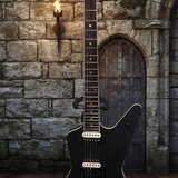 Dean ZX Floyd - Black Satin