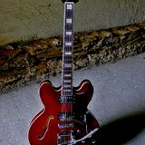 Hartwood Revival Vibrato Semi Acoustic Guitar