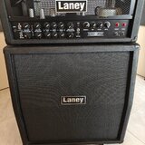 Laney Ironheart IRT60H + IRT412A 4x12 + footswitch
