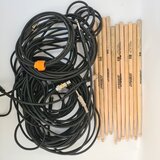 Hromada paliček 5B a kabely