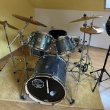 Bicí sada DC-drums Classic+činely Peiste PST 7 + výbava
