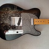 Fender Telecaster Black Paisley - SLEVA
