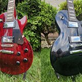 Gibson Les Paul Studio 2008 Wine Red + 2003 Ebony Black 