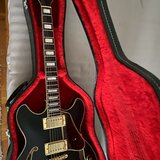 Prodám kytaru Ibanez AS73G Black.