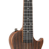 Cascha Cuce10 ukulele s elektronikou a sluch. zesilovačem
