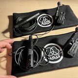 2x AKG C408