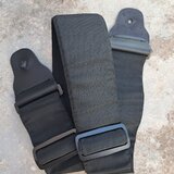 Široký polstrovaný kytarový pás / popruh (Šířka 7 cm)
