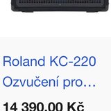 Klávesové kombo Roland kc 220