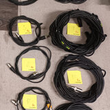 Mikrofonní kabely XLR samice-XLR samec