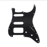 Pickguard Stratocaster HSS černý 11 děr