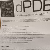 Dual passive direktbox. Art