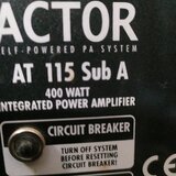 ACTOR AT 115 Sub A 400W    2 kusy