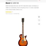 Elektrická kytara blond SC-200 VB