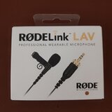 Klopový mikrofon - RODELink LAV(nový)