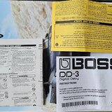 Boss DD-3 + TU-3 manuály zdarma