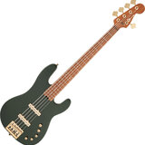 Charvel Pro-Mod San Dimas Bass JJ V MN Lambo Green Metallic