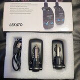 Bezdrátový kytarový systém Lekato WS-80 (vysílač + přijímač)