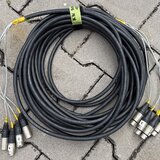 Multižilový kabel -  15m/4x XLR